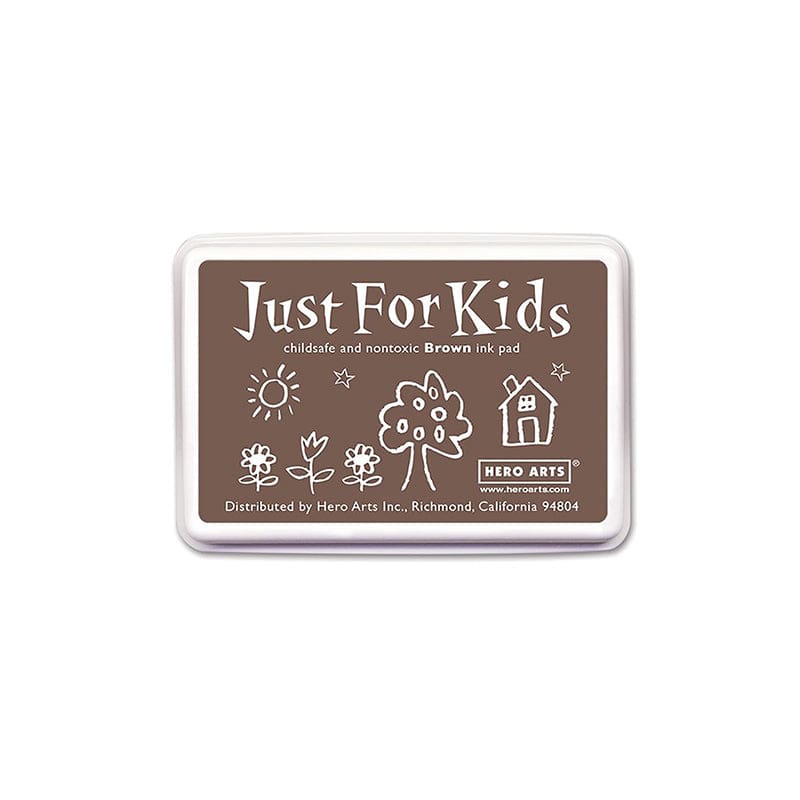 Just For Kids Brown Inkpad (Pack of 10) - Stamps & Stamp Pads - Hero Arts