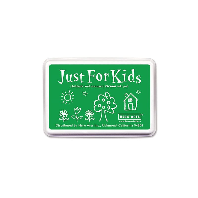 Just For Kids Green Inkpad (Pack of 10) - Stamps & Stamp Pads - Hero Arts