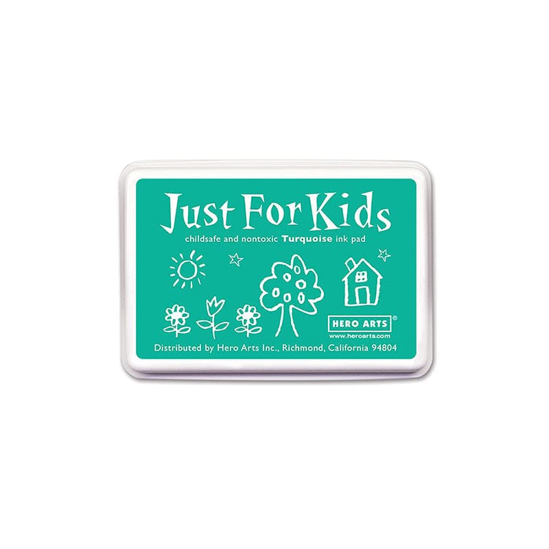 Just For Kids Turquoise Inkpad (Pack of 10) - Stamps & Stamp Pads - Hero Arts