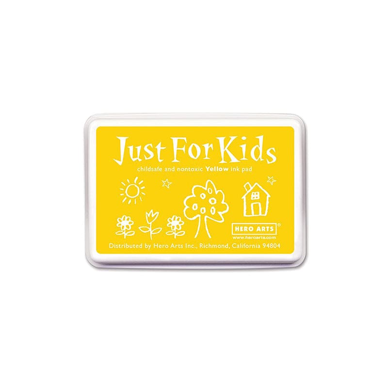Just For Kids Yellow Inkpad (Pack of 10) - Stamps & Stamp Pads - Hero Arts