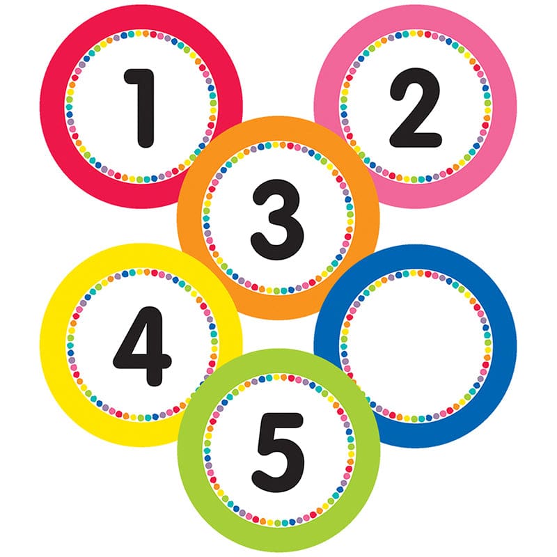 Just Teach Magnetic Numbers (Pack of 6) - Magnetic Letters - Carson Dellosa Education