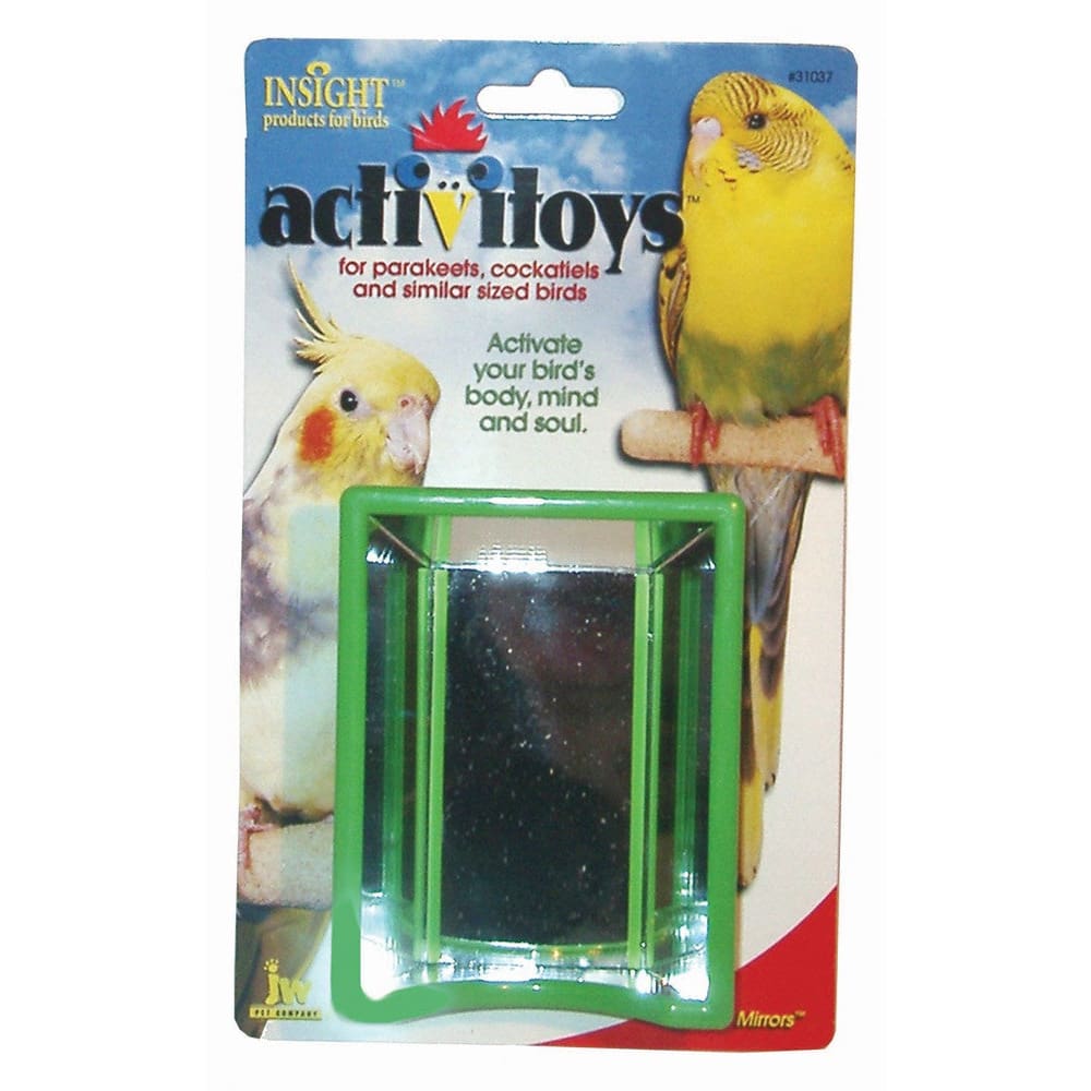 JW Pet ActiviToy Hall of Mirrors Bird Toy Assorted One Size - Pet Supplies - JW
