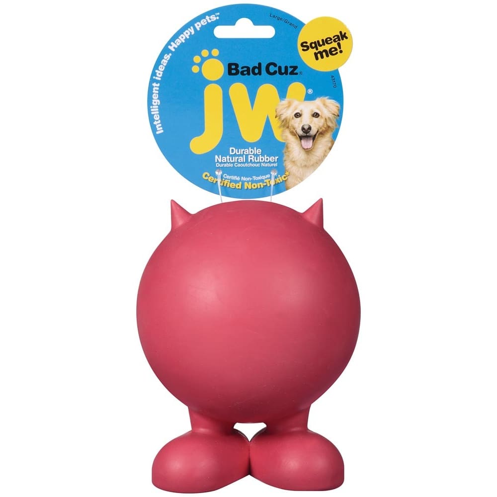 JW Pet Bad Cuz Dog Toy Assorted Large - Pet Supplies - JW