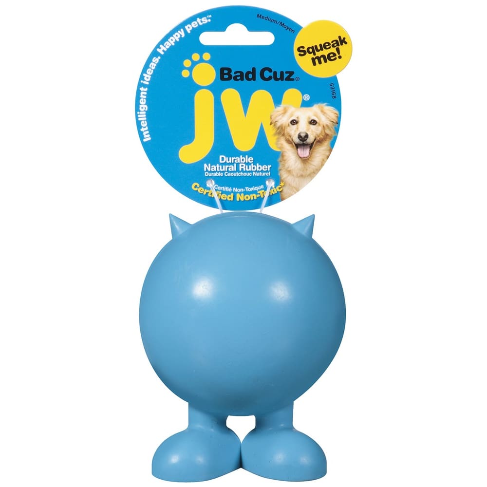 JW Pet Bad Cuz Dog Toy Assorted Medium - Pet Supplies - JW