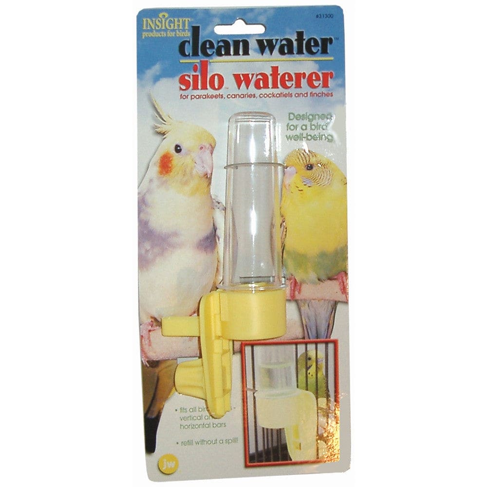 JW Pet Clean Water Silo Waterer Assorted Small - Pet Supplies - JW