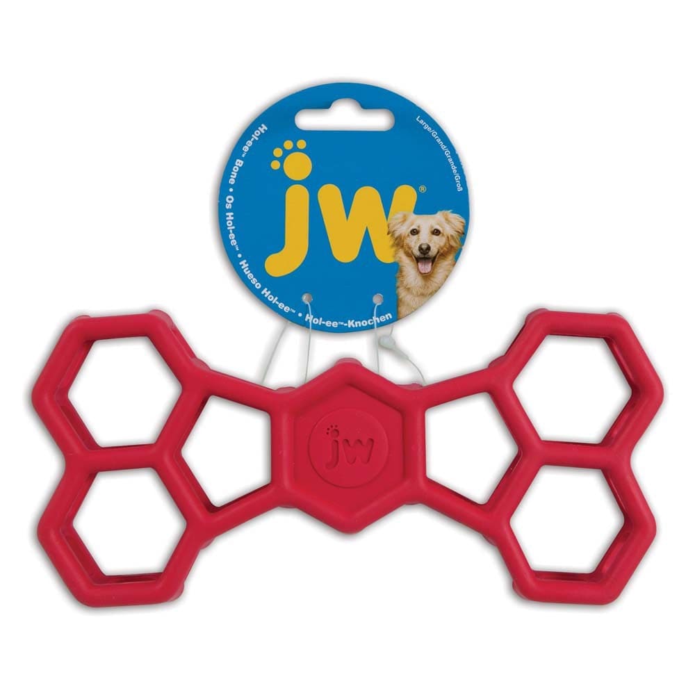 JW Pet Hol-ee Bone Dog Toy Assorted Large - Pet Supplies - JW