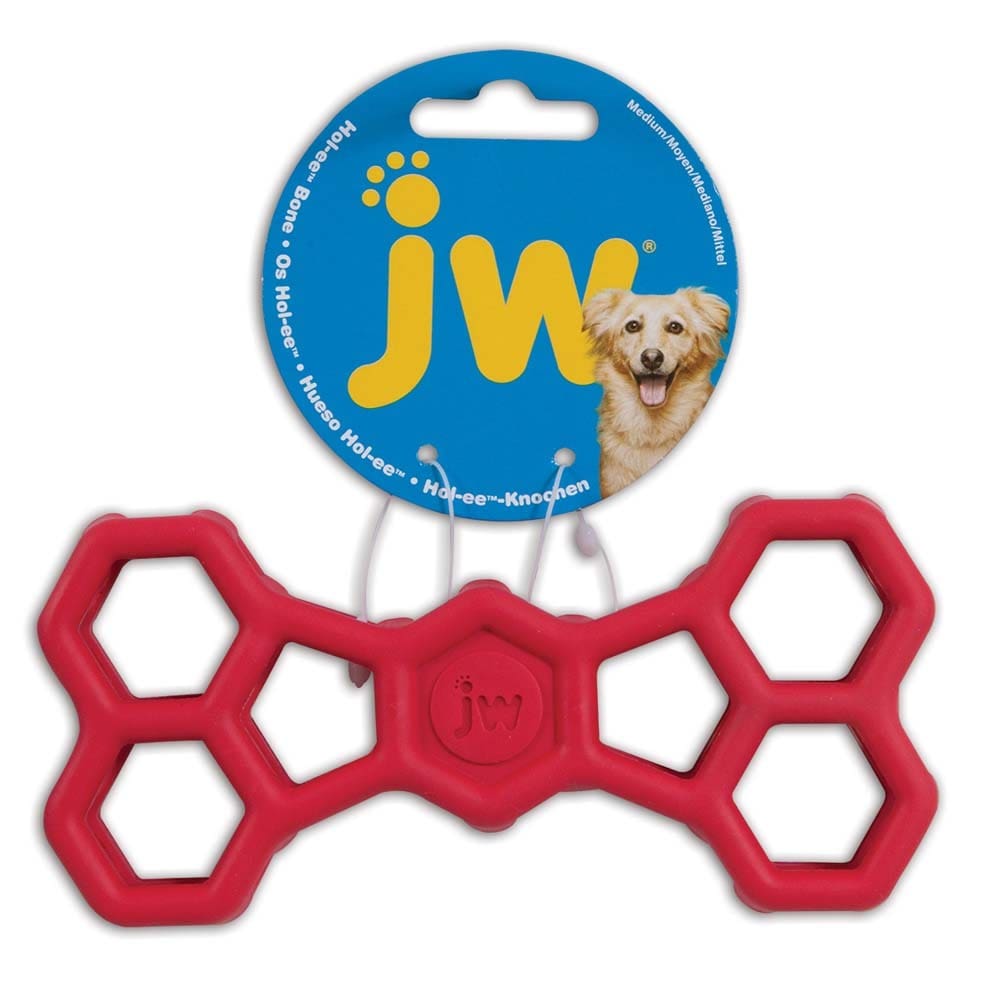 JW Pet Hol-ee Bone Dog Toy Assorted Small - Pet Supplies - JW