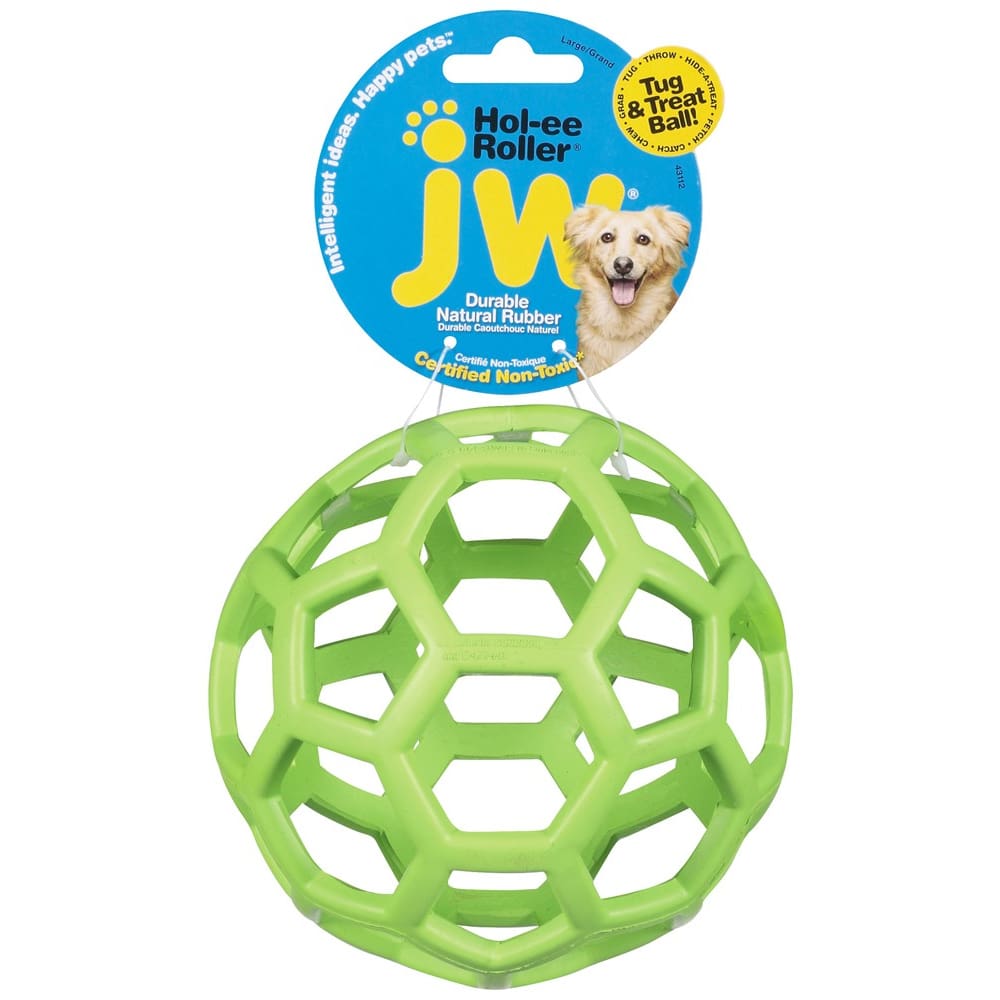 JW Pet Hol-ee Roller Dog Toy Assorted Large - Pet Supplies - JW