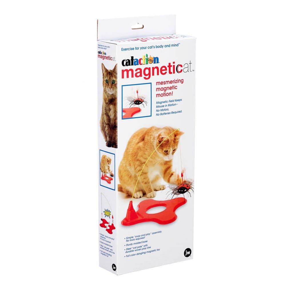 JW Pet Magneticat Interactive Cat Toy Multi-Color One Size - Pet Supplies - JW