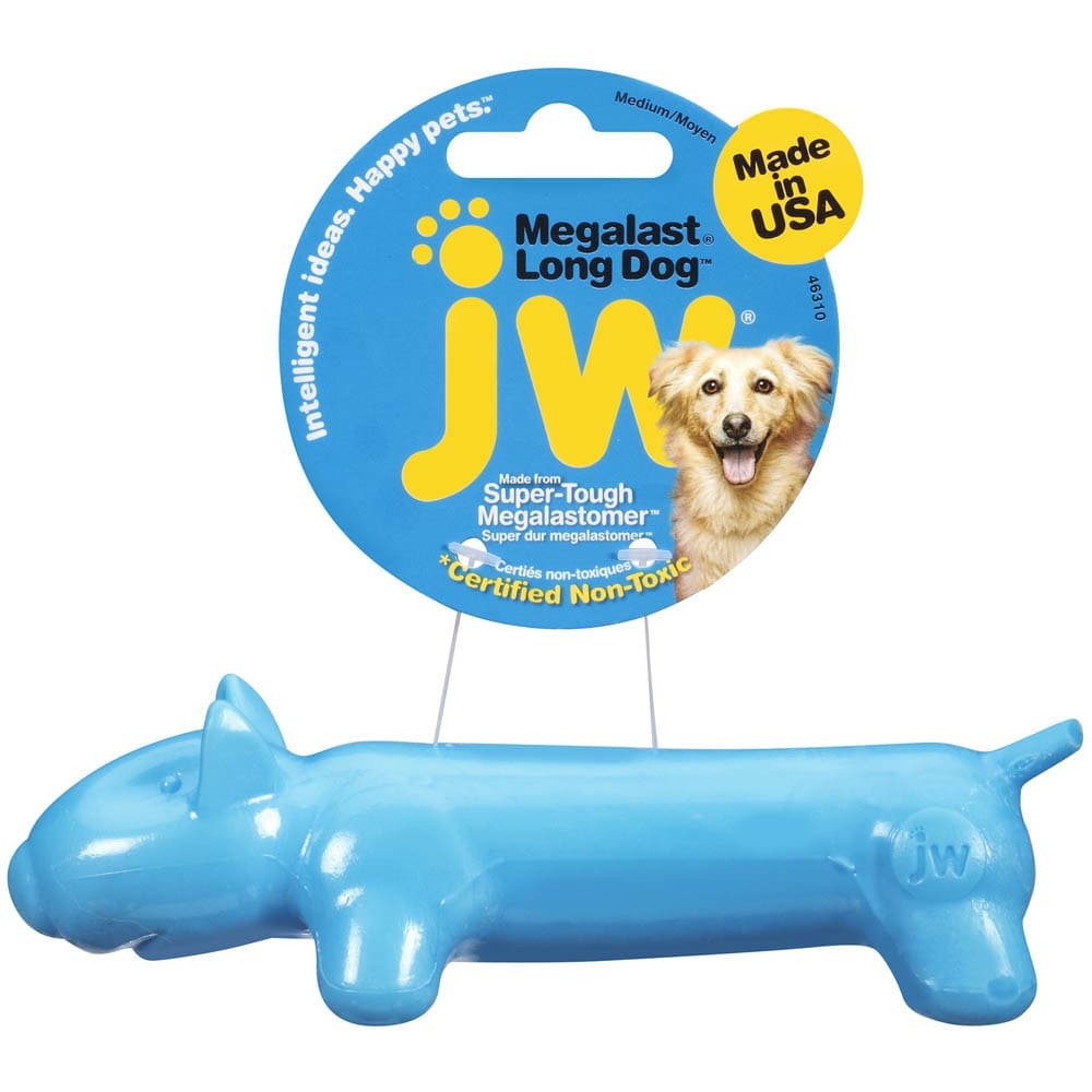 JW Pet MegaLast Long Dog Dog Toy Assorted Medium - Pet Supplies - JW