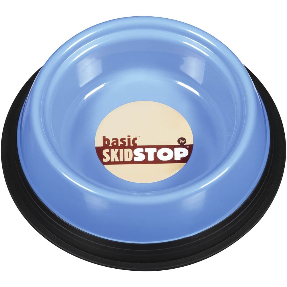 JW Pet Skid Stop Basic Dog Bowl Assorted Large - Pet Supplies - JW