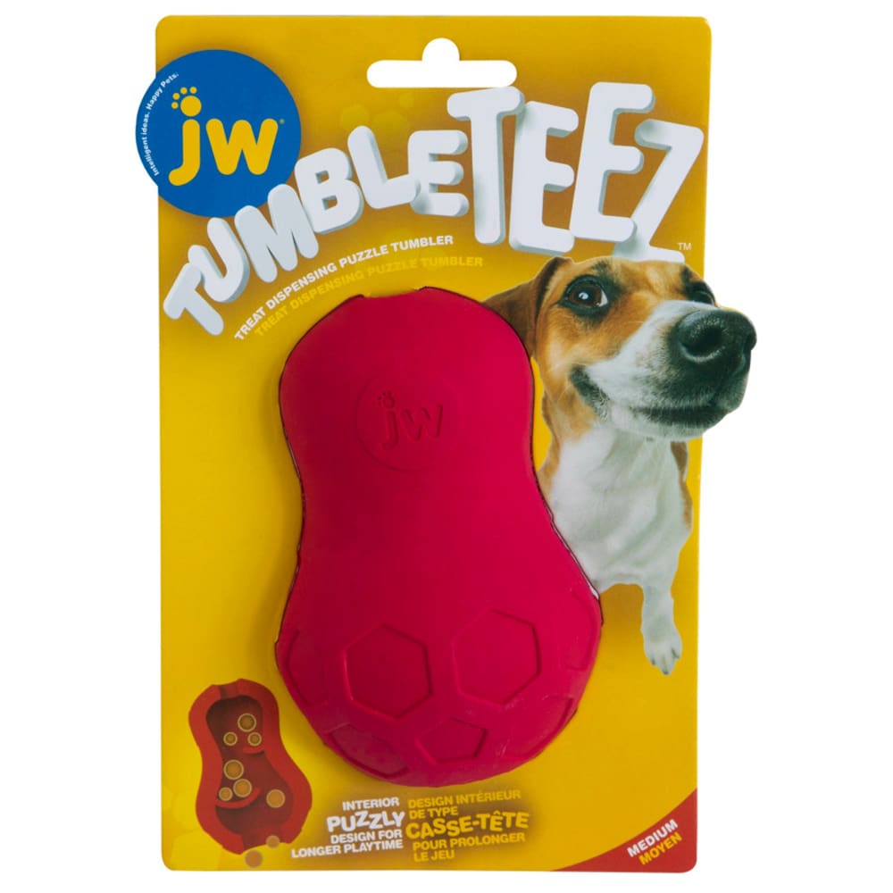 JW Pet Tumble Teez Dog Toy 1ea-MD - Pet Supplies - JW
