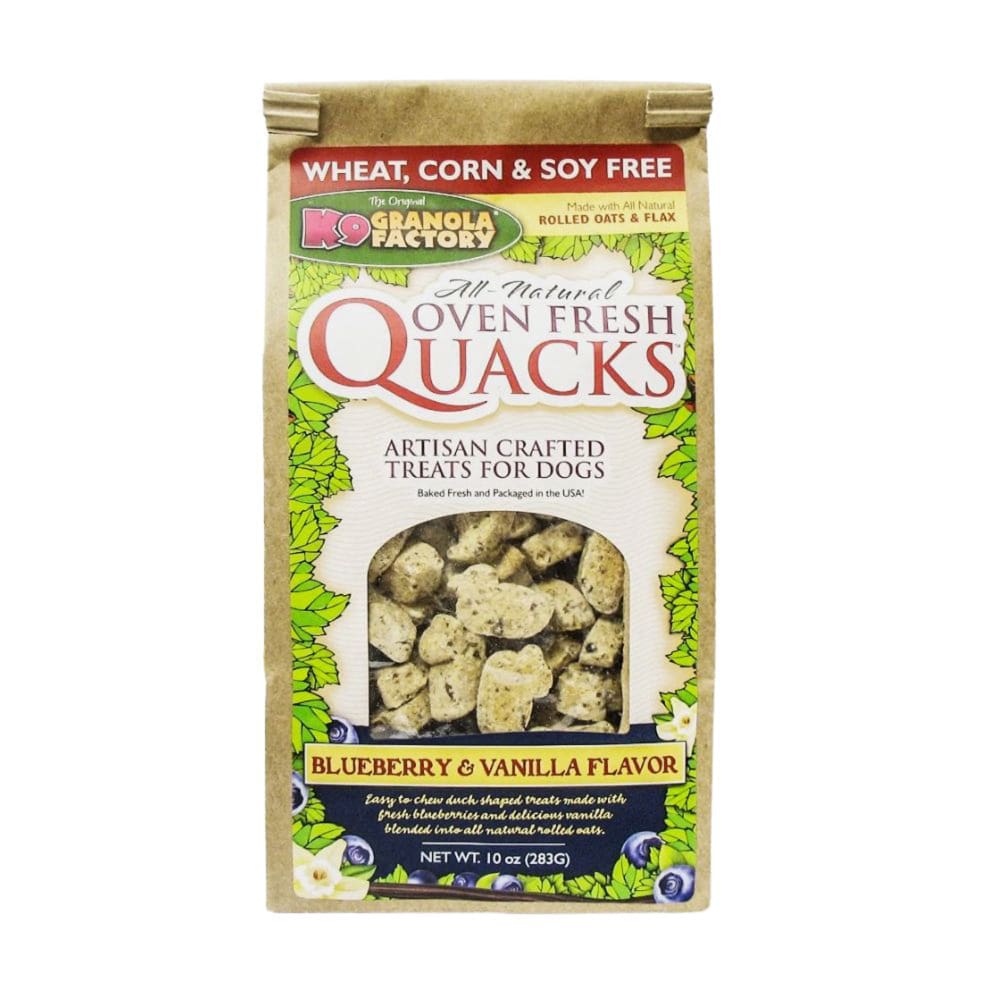 K9 Granola Oven Fresh Blueberry and Vanilla 10oz - Pet Supplies - K9