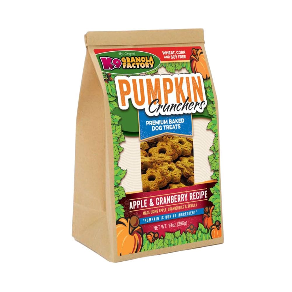 K9 Granola Pumpkin Crunchers; Blueberry 14oz - Pet Supplies - K9
