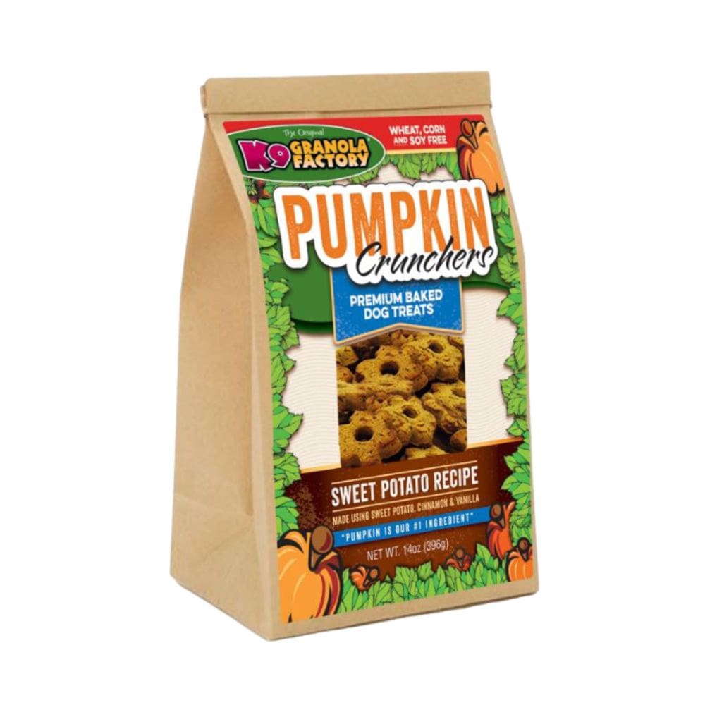 K9 Granola Pumpkin Crunchers; Sweet Potato Parsley 14oz - Pet Supplies - K9