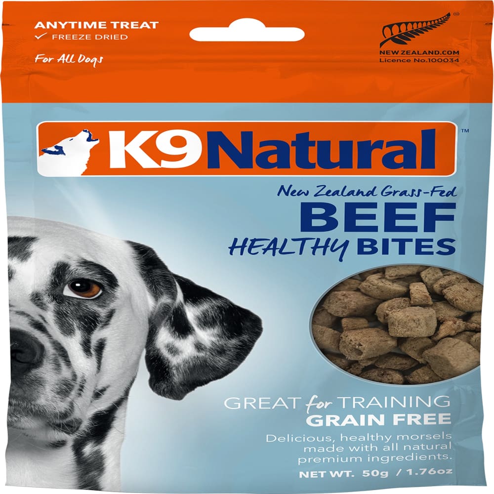 K9 Natural Dog Freeze Dried Bites Beef 1.76 Oz. - Pet Supplies - K9