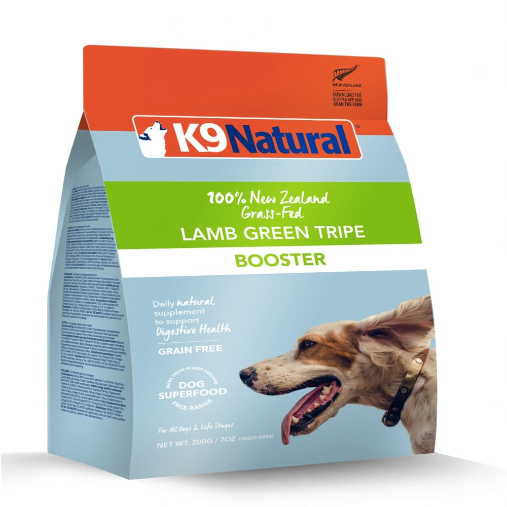K9 Natural Dog Freeze Dried Booster Lamb Tripe 7 Oz. - Pet Supplies - K9