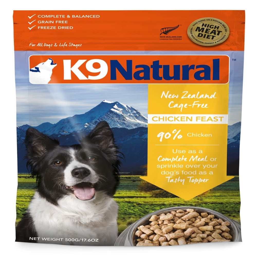 K9 Natural Dog Freeze Dried Chicken 1.1 Lbs - Pet Supplies - K9