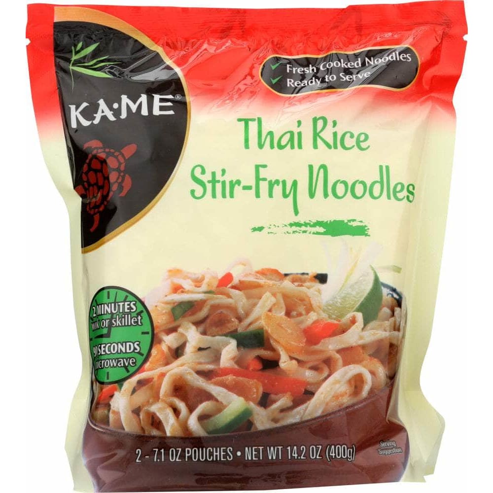 Ka-Me Ka Me Noodle Pack of 2 Stir Fry Thai Rice, 14.2 oz