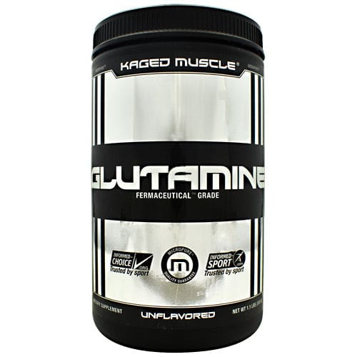 Kaged Muscle Glutamine Unflavored 100 servings - Kaged Muscle