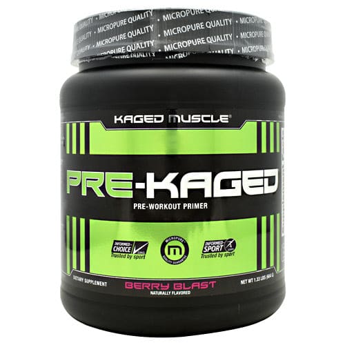 Kaged Muscle Pre-Kaged Berry Blast 20 ea - Kaged Muscle