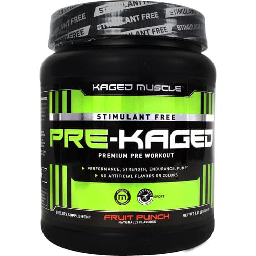 Kaged Muscle Pre-Kaged Fruit Punch 20 ea - Kaged Muscle