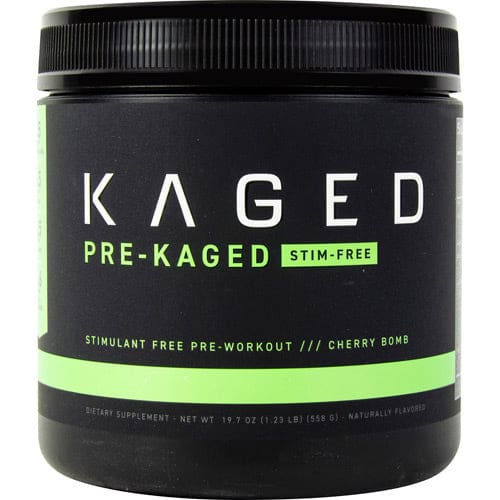 Kaged Muscle Pre-Kaged Stim Free Cherry Bomb 20 ea - Kaged Muscle