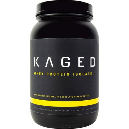 Kaged Muscle Whey Protein Isolate Chocolate Peanut Butter 48 oz - Kaged Muscle