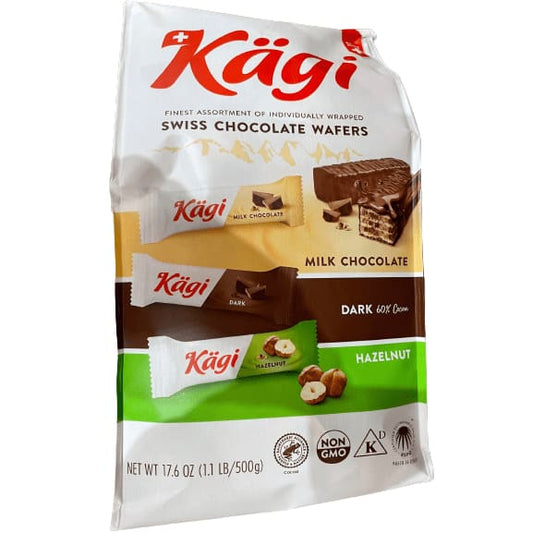 Kagi Kagi Assorted Swiss Chocolate Wafers 1.1 lb