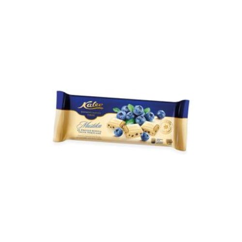 Kalev White Chocolate with Puffed Rice and Blueberry 7 oz (200 g) - Kalev