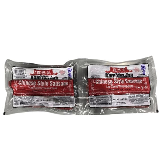 Kam Yen Jan Chinese Style Sausage 2 x 21 oz - ShelHealth.Com
