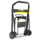 Kantek Ultra-lite Folding Cart 250 Lb Capacity 11 X 13.25 Platform Black - Janitorial & Sanitation - Kantek