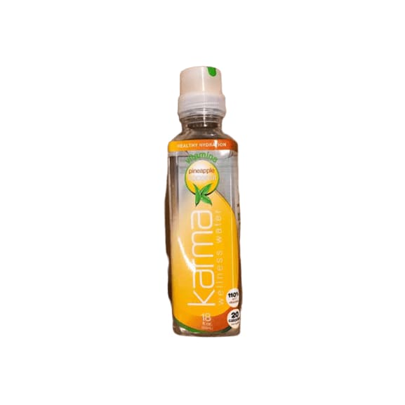karma wellness water, pineapple lemonade, 18 fl oz - ShelHealth.Com