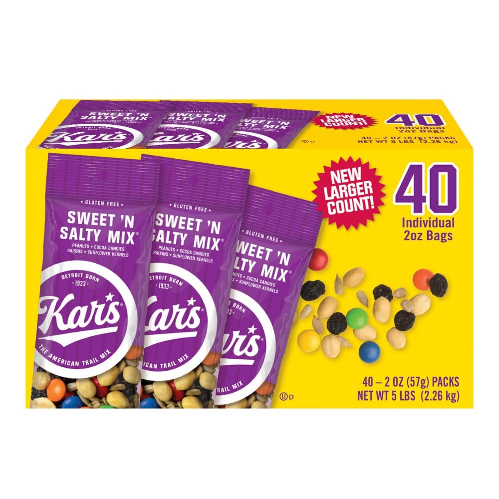 Kar’s Sweet ’n Salty Mix (2 oz. 40 ct.) - Bulk Pantry - Kar’s Sweet