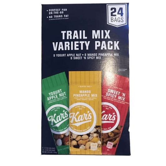 Kar's Trail Mix Variety Pack, 24-count - ShelHealth.Com