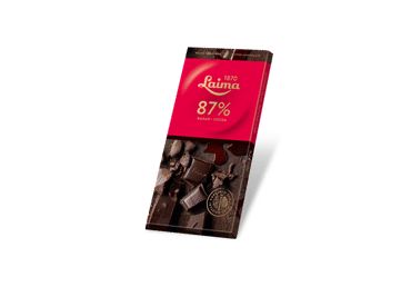 Laima Bitter Dark Chocolate Bar 87% 3.5 oz (100 g) - Laima