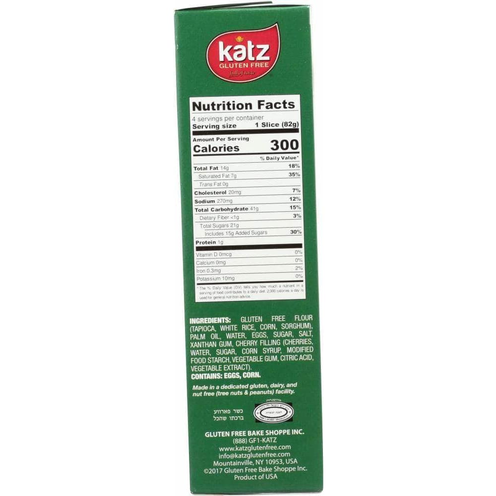 Katz Katz Gluten Free Cherry Pie, 11.5 oz