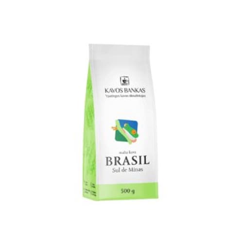 Kavos Bankas Brasil Sul de Minas Ground Coffee 17.6 oz (500 g) - Kavos bankas