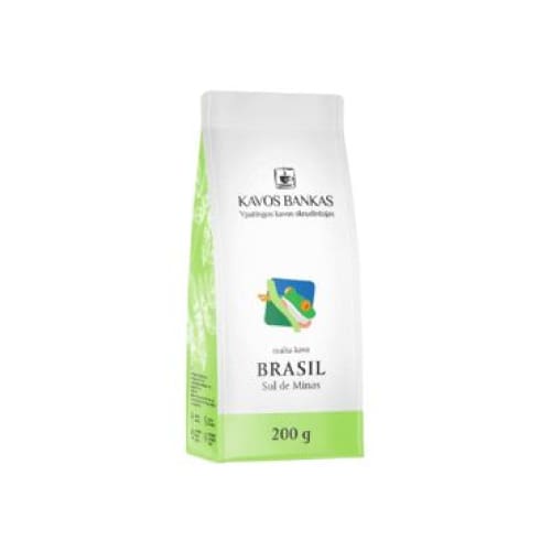 Kavos Bankas Brasil Sul de Minas Ground Coffee 7 oz (200 g) - Kavos bankas