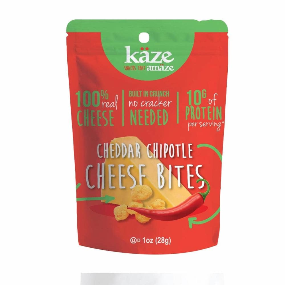KAZE Grocery > Snacks KAZE: Cheddar Chipotle Cheese Bites, 1 oz