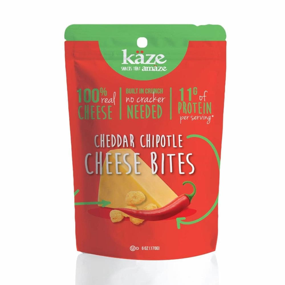 KAZE Grocery > Snacks KAZE: Cheddar Chipotle Cheese Bites, 6 oz