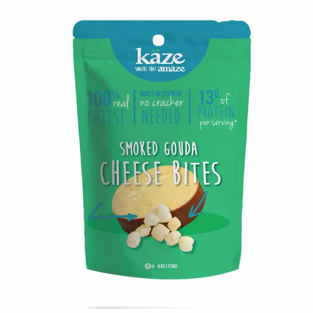 KAZE Grocery > Snacks KAZE: Cheese Bites Smoked Gouda Snack, 6 oz