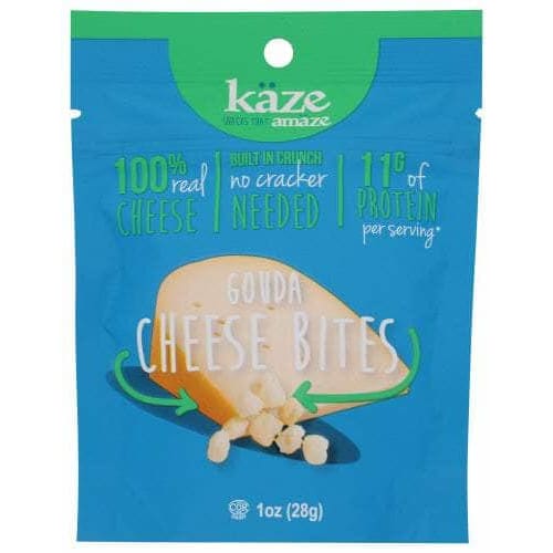 KAZE Grocery > Snacks KAZE: Gouda Cheese Bites, 1 oz