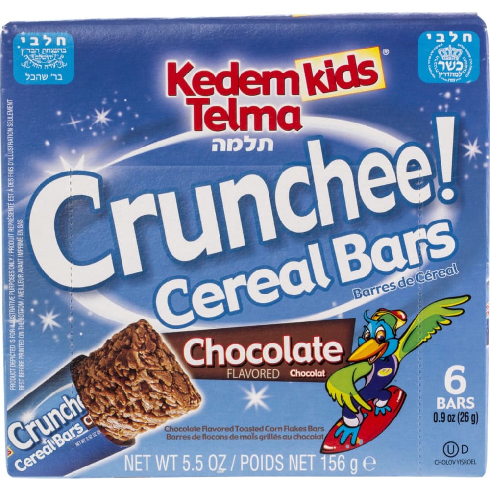 KEDEM: Telma Chocolate Flavored Crunchee Cereal Bars 5.5 oz - Grocery > Nutritional Bars Drinks and Shakes - KEDEM
