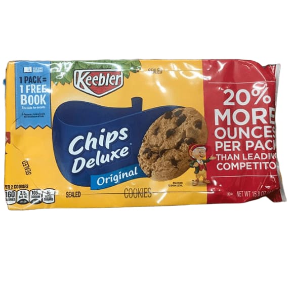 Keebler Chips Deluxe, Cookies, Original, 15.8 Ounce - ShelHealth.Com