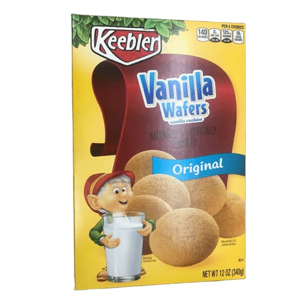Keebler Cookies, Vanilla Wafers, Original, 12 oz Box - ShelHealth.Com