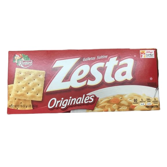 Keebler Zesta Zesta Saltine Crackers - Original - 16 oz - ShelHealth.Com