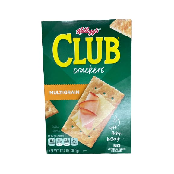 Kellogg's Club Kellogg's Club Crackers, Snack Crackers, Multigrain, 12.7 Oz.