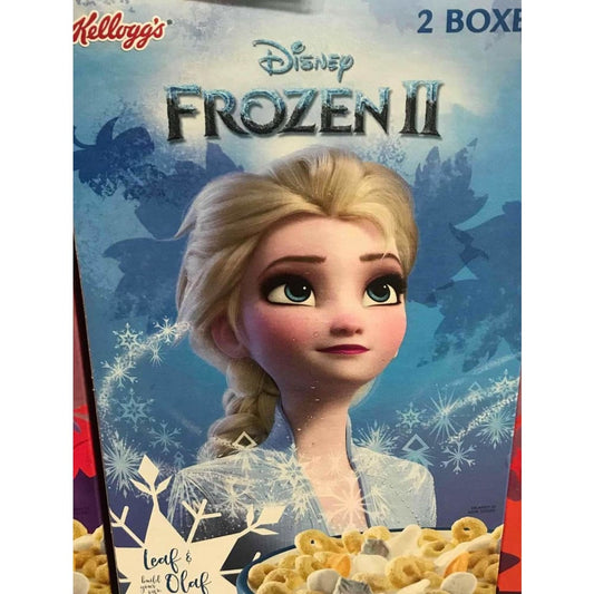 Kelloggs, Frozen II Cereal, Family Size (25oz) - ShelHealth.Com