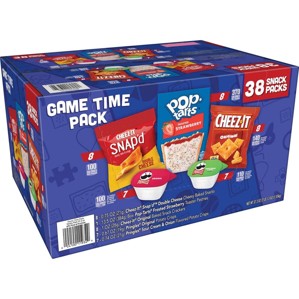 Kellogg’s Game Time Snacks Variety Pack (38 pk.) - Crackers - Kellogg’s Game